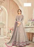 Elegant Bollywood Style Anarkali Suit Heavy Embroidery (Semi Stitched) 3 Elegant Bollywood Style Anarkali Suit Heavy Embroidery (Semi Stitched) 3