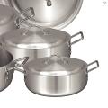 Sonex Fish Pot w/ Lid: Aluminum Cooking Pot 3.5 to 14 Liters - Select Sizes