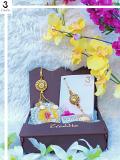 Kundan & Gini Bhaiya Bhabhi Rakhi Set w/ Roli,Chaval,Chocolate & Card 
