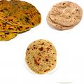 Fresh Roti & Paratha Assortment for Parties - 52 pcs Fresh Roti & Paratha Assortment for Parties - 52 pcs