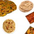 Fresh Roti & Paratha Sampler Assortment - 14 pcs Fresh Roti & Paratha Sampler Assortment - 14 pcs