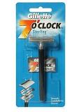 Gillette 7 O"clock Shaving Razor 1 Razor + Blade