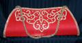 Clutch Purse Bag, Red Indian Designer Bridal Wedding Clutch