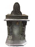 Small Temple 5.5" L x 4.5" W x 7" H (Good For Wall Hanging) / Oxidised temple Small Temple 5.5" L x 4.5" W x 7" H (Good For Wall Hanging) / Oxidised temple