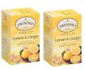 Lemon & Ginger Herbal Tea by Twinings – 20 Tea Bags X 2 Packs Lemon & Ginger Herbal Tea by Twinings – 20 Tea Bags X 2 Packs