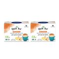 QuikTea Ginger Chai Tea Latte - 20 Count (2 Boxes of 10 Each) - Packaging May Vary QuikTea Ginger Chai Tea Latte - 20 Count (2 Boxes of 10 Each) - Packaging May Vary