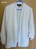 Ann Taylor Light Blue with a Hue of lilac Top Jacket Suiting Coat (M)