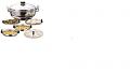 Vinod Stainless Steel Multi Kadai with 5 plates 26 Cm Vinod Stainless Steel Multi Kadai with 5 plates 26 Cm