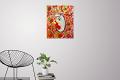 Acrylic Ganesha Painting on Canvas 8"X10"
