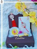 Resham Bhaiya Bhabhi Rakhi Set w/ Roli,Chaval,Chocolate & Card 