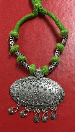 Traditional Design Antique Qxidised Style Necklace # 9 Traditional Design Antique Qxidised Style Necklace # 9