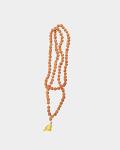 Rudraksha Holy Hindu 108+1 Beads Rosary Mala 7 mm Necklace Energized