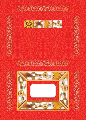 Wholesale Indian Sweet Folding Boxes - Flat Design (Red-100 pcs) - 500 Gms Wholesale Indian Sweet Folding Boxes - Flat Design (Red-100 pcs) - 500 Gms