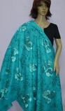 Pashmina Shawl, Angora Kashmiri Firozi Winter Wear Wrap Stole #5156