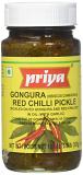 Priya Gongura , Red Chilli Pickle With Garlic 300 gms Priya Gongura , Red Chilli Pickle With Garlic 300 gms