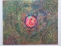The power of OM - Canvas Painting 24"X36"