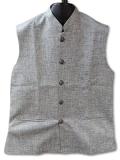 Khadi Plain Sleeveless Jacket (Bandi, Modi Jacket) # 3 Khadi Plain Sleeveless Jacket (Bandi, Modi Jacket) # 3