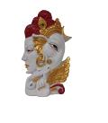 White Shiva and Ganesh Statue - Beautifully Crafted Hindu Deity Sculpture
