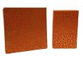 Fancy Design in Golden Orange Self Print Paper Sweet Boxes - 250 & 500 Gms