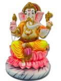 Beautiful n Colorful Fiber Ganesh Statue - 14" # 15 Beautiful n Colorful Fiber Ganesh Statue - 14" # 15