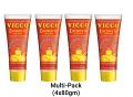 Vicco Turmeric Skin Cream with Sandalwood Oil -80gm X 4 Pack Vicco Turmeric Skin Cream with Sandalwood Oil -80gm X 4 Pack