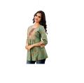 Women’s Cotton Printed Kurti Tunic - Size 38" to 44"