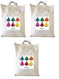 33 Lbs Bulk Assorted Holi Color Powder 11Lbs Bag X 3 Colors
