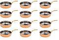 12 pcs Copper Steel Serving Fry Pan 12 - 16 Oz for Restaurant & Home 12 pcs Copper Steel Serving Fry Pan 12 - 16 Oz for Restaurant & Home