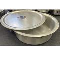 Big Aluminum Plain Biryani Lagan/Patila / Brazier w/ Handle & Lid 32+ Qt Big Aluminum Plain Biryani Lagan/Patila / Brazier w/ Handle & Lid 32+ Qt