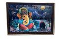 Beautiful Wooden Fiber Acrylic Wall Piece of Ganeshji # 3 - 19.5 x 13.5" Beautiful Wooden Fiber Acrylic Wall Piece of Ganeshji # 3 - 19.5 x 13.5"