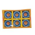Decorative Clay Diya for Diwali - pack of 6 (C138) Decorative Clay Diya for Diwali - pack of 6 (C138)