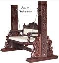 Contemporary Design Carved Swing Jhula for Home