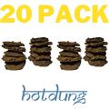 Pack of 20 Cow Dung Cakes for Pooja & Rituals Pack of 20 Cow Dung Cakes for Pooja & Rituals