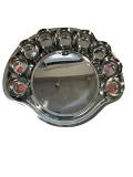 Stainless Steel Mickey Mouse Thali With 9 Bowls/Katori