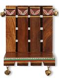 Hand Crafted Wood Wall Shelf