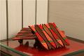 Trendy Fish Shaped Wood Coaster - 5 x 4