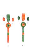 Channapatna Toys Wooden Shaking Rattle Toys (Each) 