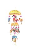 Decorative 3 Step Basket Elephant Hanging