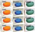 Pears Bar Soap Variety Pack 12 Mint Extract Lemon & Original Pears Bar Soap Variety Pack 12 Mint Extract Lemon & Original