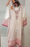 Suit 6381905 White Rayon Salwar Kameez Dupatta 3 Pieces XL46 Size Suit