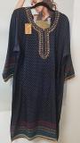 Suit 6381907 Blue Rayon Salwar Kameez Dupatta 3 Pieces XL50 Size Suit