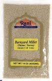 Rani Barnyard Millet (Echinochloa Esculenta Frumantacea) Whole Ancient Grain Seeds 14oz (400g) ~ All Natural | Gluten Free Ingredients | NON-GMO | Vegan | Indian Origin | Shama / Sanwa Rani Barnyard Millet (Echinochloa Esculenta Frumantacea) Whole Ancient Grain Seeds 14oz (400g) ~ All Natural | Gluten Free Ingredients | NON-GMO | Vegan | Indian Origin | Shama / Sanwa