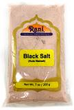 Rani Black Salt (Kala Namak) Powder, Vegan 200g (7oz) Unrefined, Pure and Natural | Gluten Free Ingredients | NON-GMO | Indian Origin
