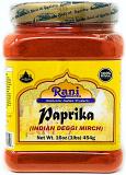 Rani Paprika (Deggi Mirch) Spice Powder, Ground 16oz (454g) ~ All Natural, Salt-Free | Vegan | No Colors | Gluten Free Ingredients | NON-GMO | Indian Origin