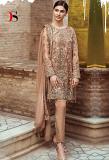 Peach Designer Heavy Work Salwar Kameez (Unstitched) Peach Designer Heavy Work Salwar Kameez (Unstitched)