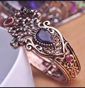 Antique Style Stone Bracelet / Kada