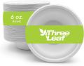 Three Leaf 6 Oz (180 Ml) Bagasse Bowl, 1000 Ct. (20 Packs Of 50) Three Leaf 6 Oz (180 Ml) Bagasse Bowl, 1000 Ct. (20 Packs Of 50)