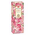 Precious Lily - Box of Six 20 Stick Tubes - HEM Incense Precious Lily - Box of Six 20 Stick Tubes - HEM Incense