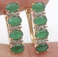 Emerald Earrings 18K Emerald Earrings 18K