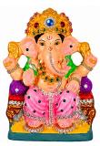 Ganpati Visarjan Natural Mitti Clay Murti for Ganesh Chaturthi 8" Ganpati Visarjan Natural Mitti Clay Murti for Ganesh Chaturthi 8"